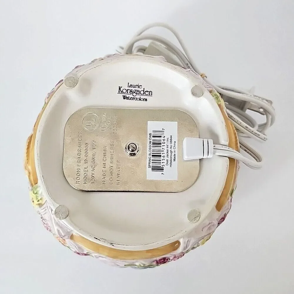 Laurie Korsgaden Watercolors Spring Blossom Electric Wax Melts Warmer Flowers